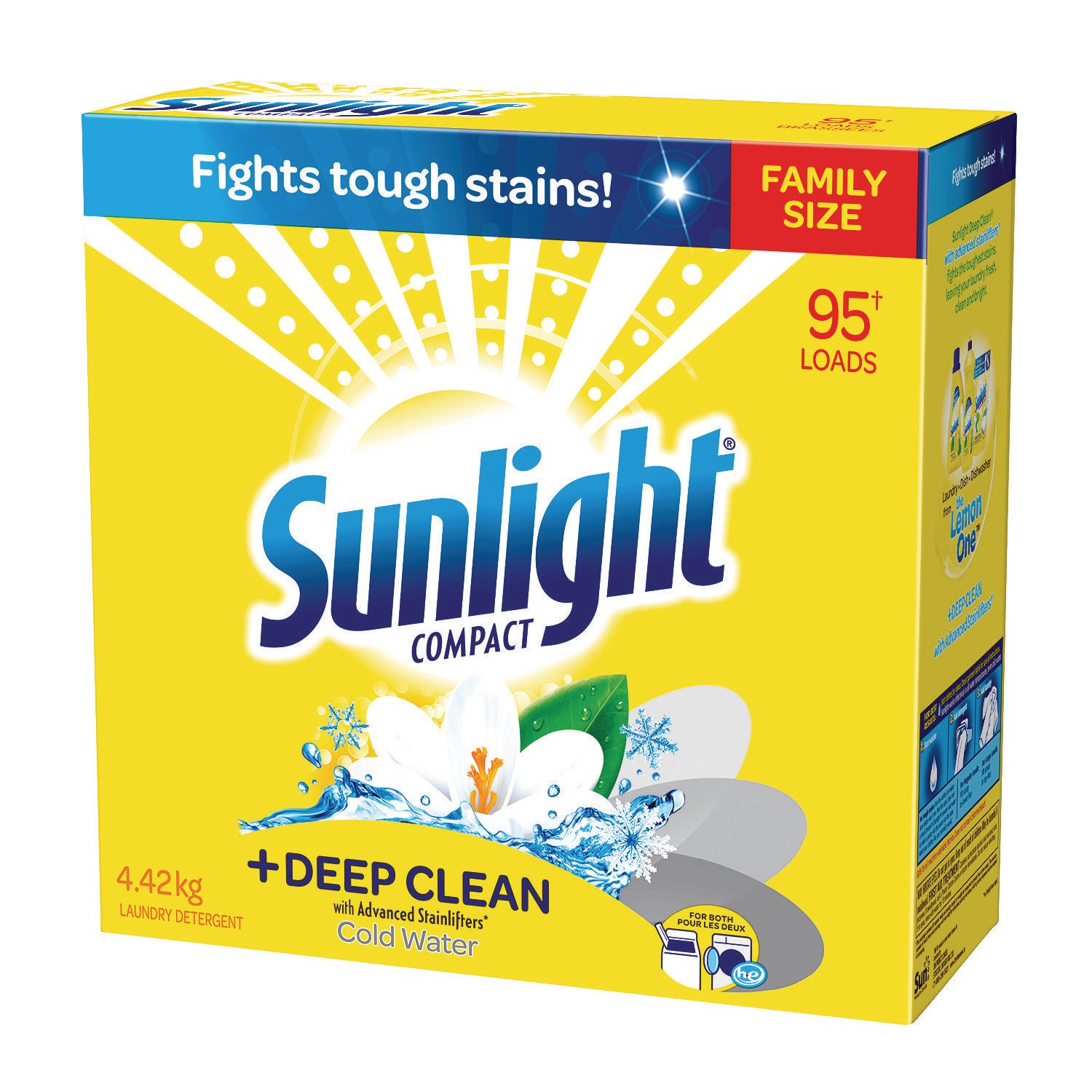 Sunlight Compact +DEEP CLEAN™ Cold Water Laundry Detergent Walmart Canada